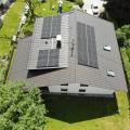 Dachsanierung mit Prefa-Platten für Wohnhaus in Hofkirchen im Mühlkreis samt 12 kWp PV-Anlage