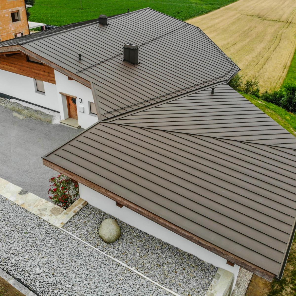 Bauspenglerei und Metalldachdeckung für Neubau in Heiligenberg