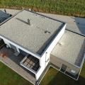 Terrassen- und Dachabdichtung mit EPDM-Plane samt Dachaufbau und Bekiesung