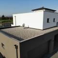 Terrassen- und Dachabdichtung mit EPDM-Plane samt Dachaufbau und Bekiesung