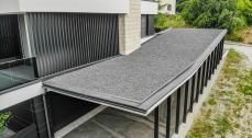 Flachdach/Fassade/Heizung